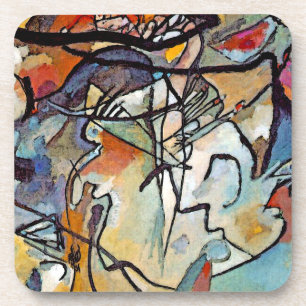 Dessous-de-verre Wassily Kandinsky - Composition cinq art abstrait