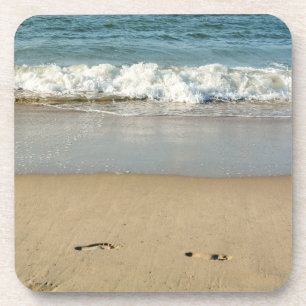 Dessous-de-verre Wave and Footprints  -
