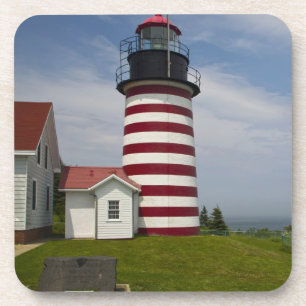 Dessous-de-verre West Quoddy Head Lighthouse State Park est le