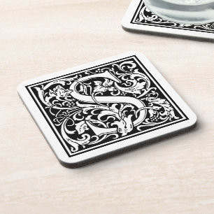 Dessous-de-verre William Morris Alphabet "S"