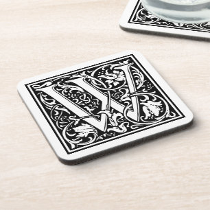 Dessous-de-verre William Morris Alphabet "W"