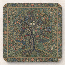 William Morris arbre de vie Vintage préraphaélite