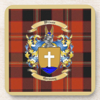 Dessous-de-verre Wilson Family Crest*