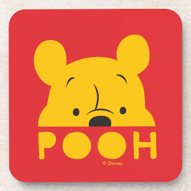 Dessous-de-verre Winnie l'Ooh | Pooh à poitrine (Devant)