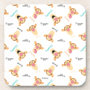 Dessous-de-verre Winnie l'Ourson Motif des expressions du tigre