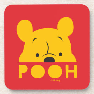 Dessous-de-verre Winnie l'Ourson Peek-a-Boo Pooh