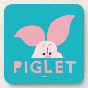 Dessous-de-verre Winnie l'Ourson  Piglet peek-a-Boo