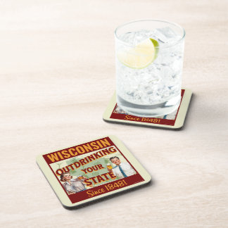 Dessous-de-verre Wisconsin Sortir Votre État Depuis 1848