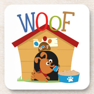 Dessous-de-verre Woof Dog