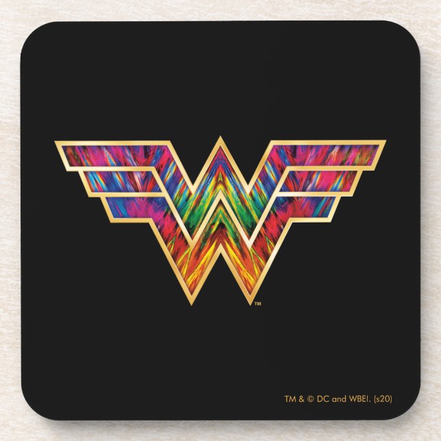 Dessous-de-verre WW84 | Logo de Wonder Woman Kaleidoscope (Devant)