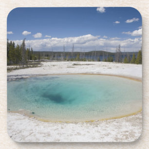 Dessous-de-verre WY, Parc national de Yellowstone, West Thumb Geyse