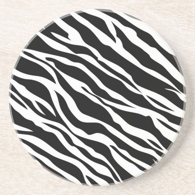 Dessous de verre Zebra (Devant)
