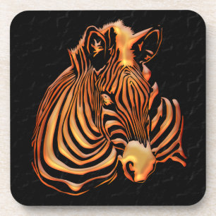 Dessous de verre Zebra 1