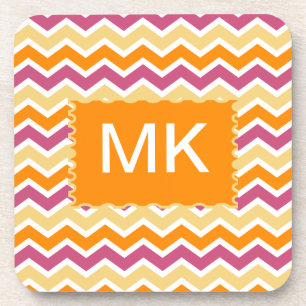 Dessous-de-verre Zigzag tribal vibrant