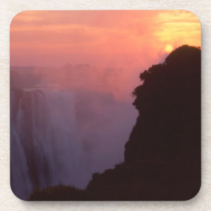 Dessous-de-verre Zimbabwe, parc national des chutes Victoria. Brume