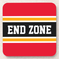 ZONE DE FIN Bright Rouge Jaune Noir Stripes sporti