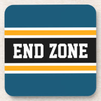 ZONE DE FIN Turquoise Bleu Jaune Noir Stripes spor