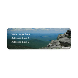 Dessus de montagne de Whiteface, Adirondacks, NY