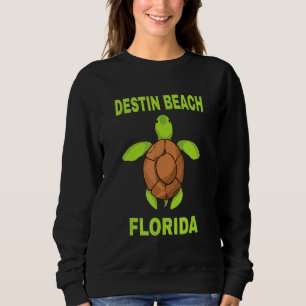Destin Beach Family Vacation Florida Sea Turtle Gi Sweatshirt