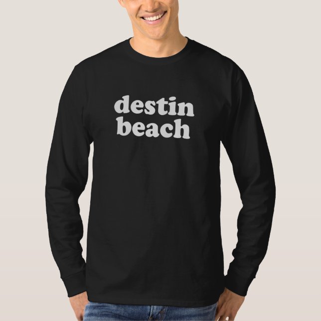Destin Beach Florida T-Shirt (Front)