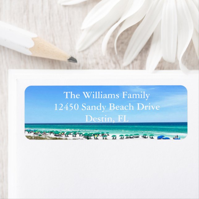 Destin Florida Beautiful Beach Return Adresse (En situation)