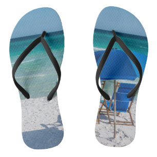 Destin Florida Chairs And Umbrella Flip Flops