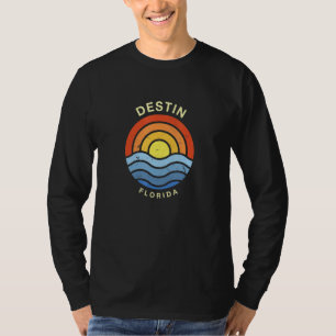 Destin Florida Fl Summer Walton Tropical Beach T-Shirt