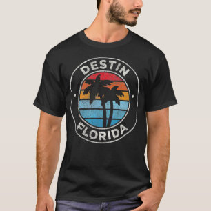 Destin Florida FL Vintage Graphic Retro 70s T-Shirt