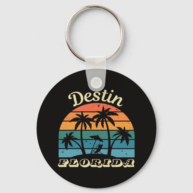 Destin Florida  Keychain (Front)