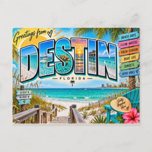 Destin Florida Postcard