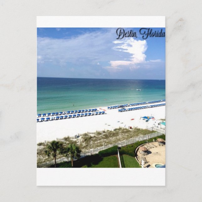 Destin, Florida Postcard (Front)