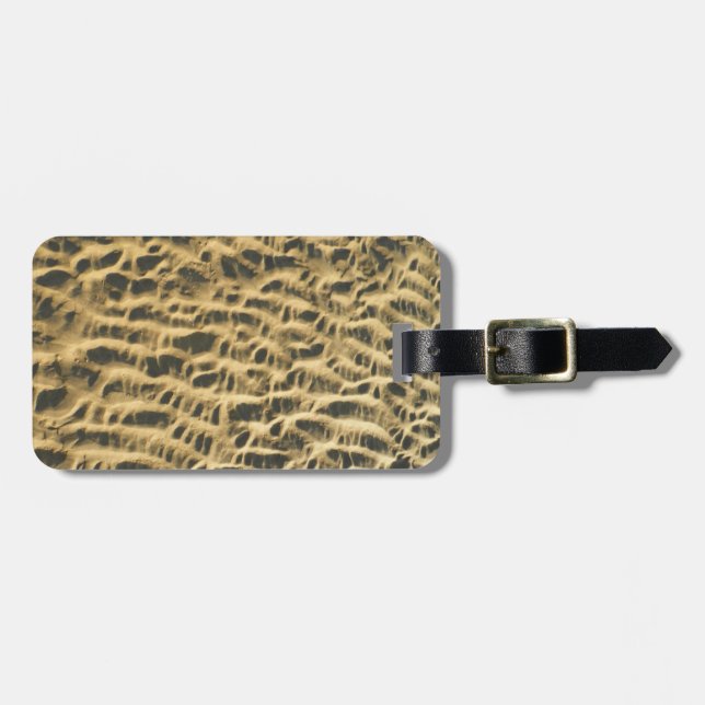 Destination beach  luggage tag (Front Horizontal)