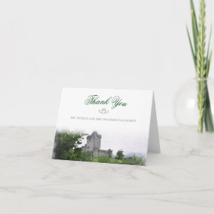 Destination de l'aquarelle : Merci irlandais