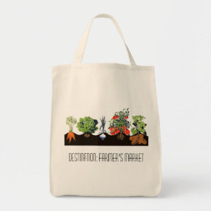 Destination: Farmer's Market Tote Bag