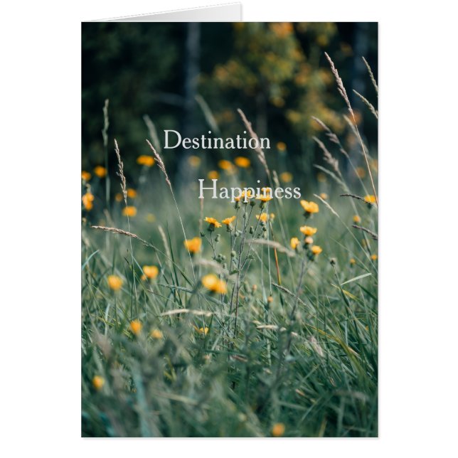 Destination Happiness Card (Front)