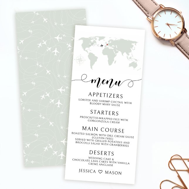 Destination thème Voyage mariage carte du monde me (Créateur téléchargé)