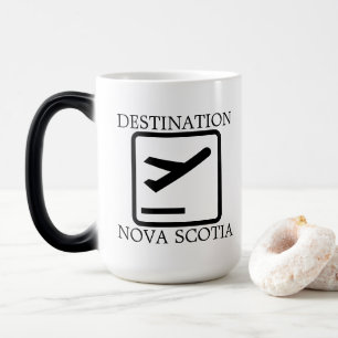 Destination To the East Coast Nova Scotia beer mug