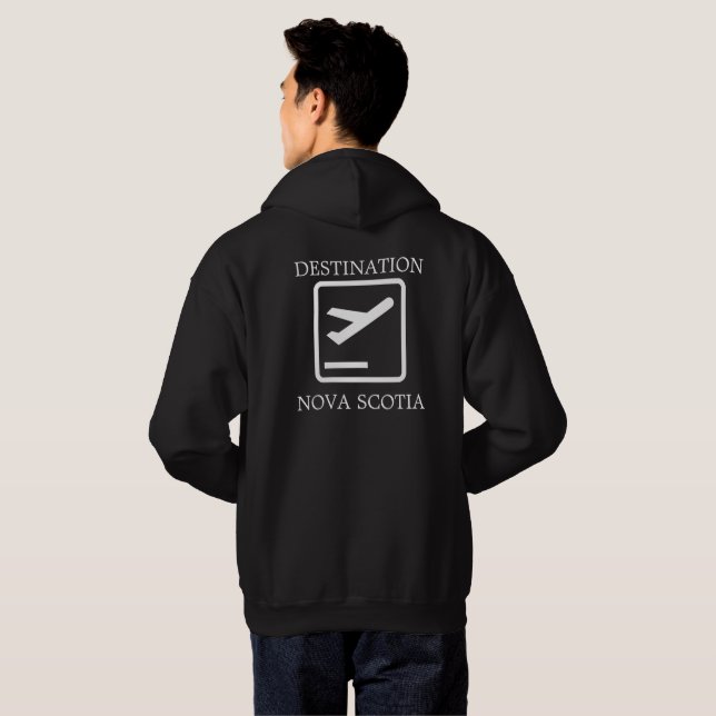 Destination To the East Coast Nova Scotia Hoodie (Back Full)