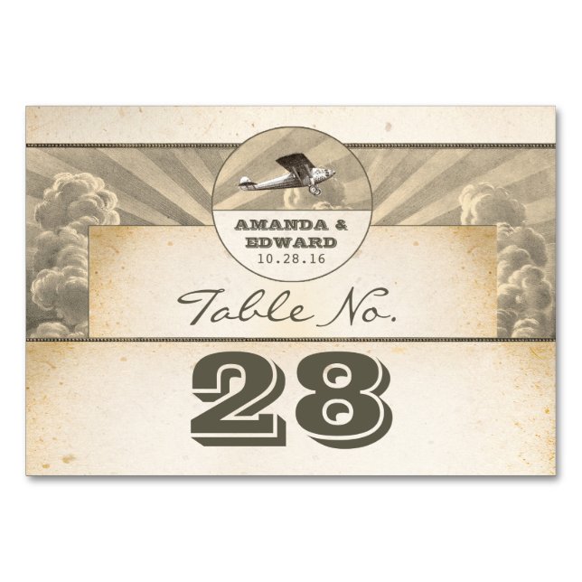 Destination tropicale carte de lieu de mariage ave (Devant)