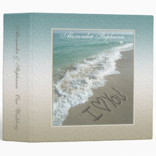 Destination Wedding Album Binder or Planner