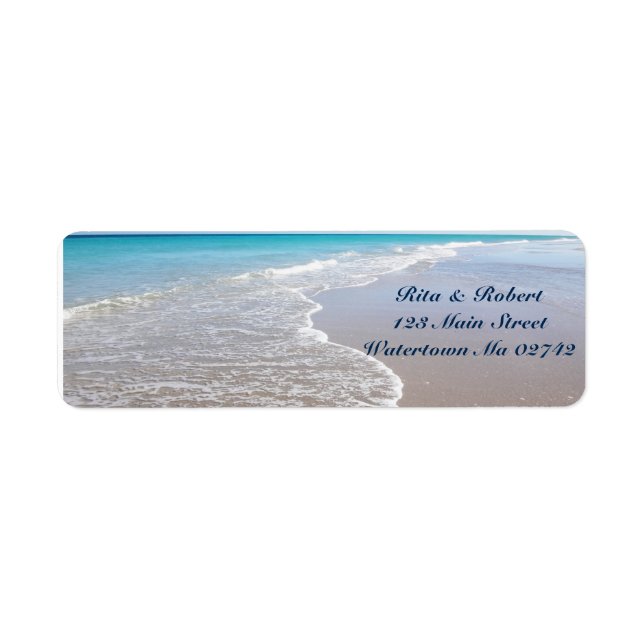 Destination Wedding Collection- Couples Labels (Front)