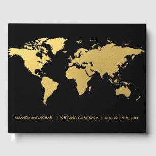 Destination Wedding Guest book   editable colour