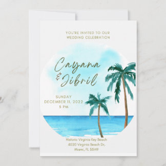 Destination Wedding Invitation