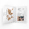 Destination Wedding Passport World Map Glitter