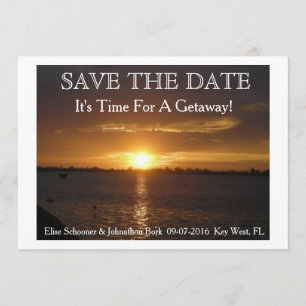 Destination wedding save the date. date