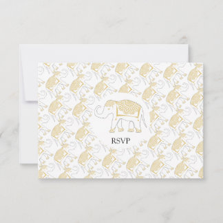 Destination Weddings Abroad Thailand RSVP Card