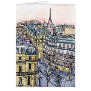 Destinations   Aquarelle Tour Eiffel & Paris