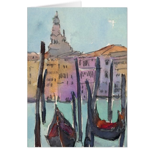 Destinations | Deux gondolas à Venise (Devant)