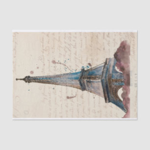 Destinations Letters From The Eiffel Tower Tissue Paper