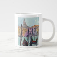 Destinations | Two Gondolas in Venice Sketch